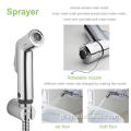 ABS Chrome Diaper Sprater Shattaf Dual Function Bidet Spratet Head